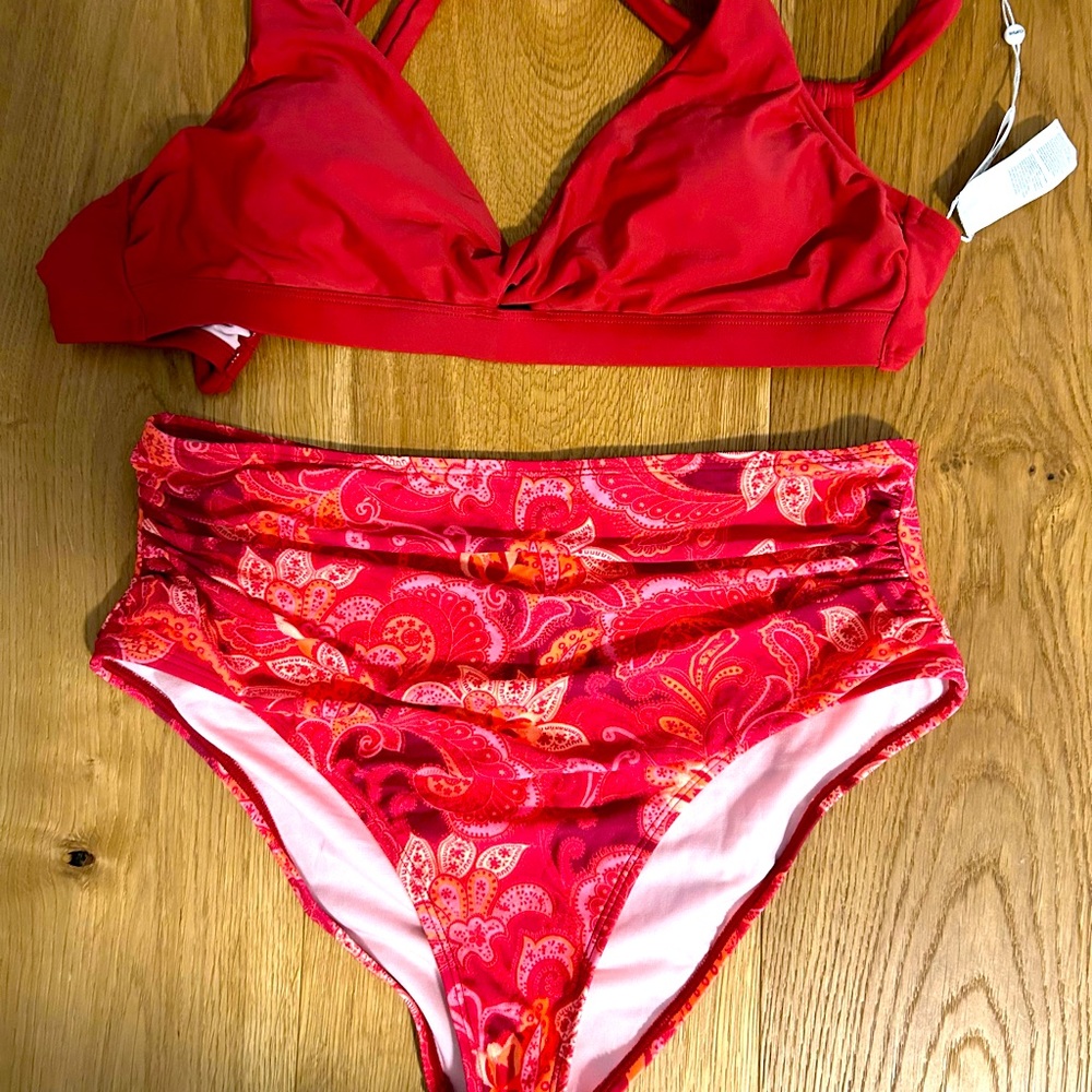 Cupshe high waisted bikini - New-Large